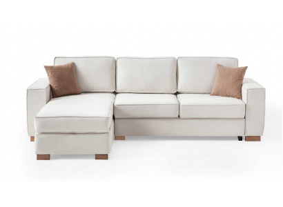 Elegantes Polstermöbel Ecksofa L-Form komfortabel, weich und modern