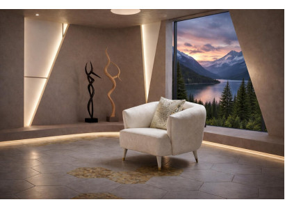 Moderne Designer Armlehnsessel Wohnzimmer
