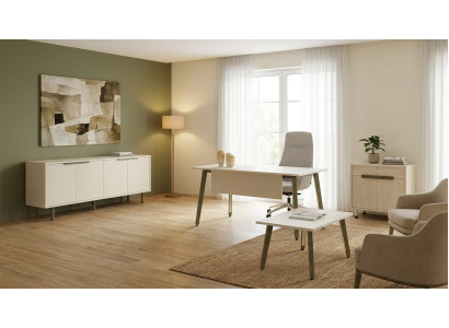 Designer Büro Möbel Exklusiver Schreibtisch Edler Couchtisch Kommode