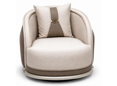 Sessel Beige Modern Stil Beige Elegant Komfortabel Luxuriös Hochwertig