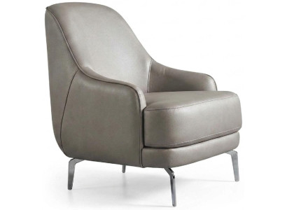 Sessel Modern Loungesessel Polstersessel Metallfüße Komfort Design