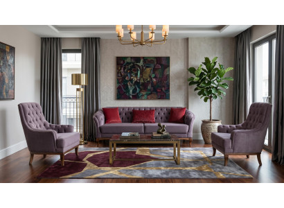 Graues Wohnzimmer-Set Sofas Stoffsofas moderner hohe Qualität