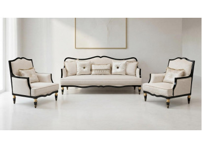 Sofa set Sofa Sessel Modern Stil Wohnzimmer Komfortabel