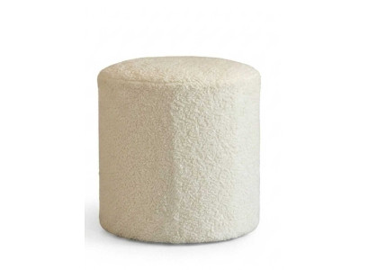Hocker Beige Modern Luxus Bequem Sitzhocker Polsterhocker
