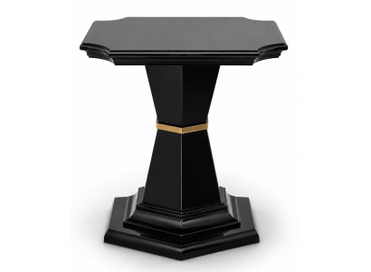 Beistelltisch Schwarz Modern Wohnzimmer Quadratisch Elegant