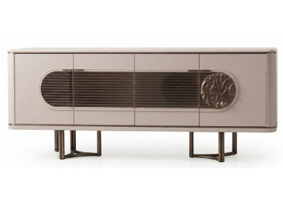 Sideboard Konsole Modern Anrichte Beige Kommode Designer Wohnzimmer