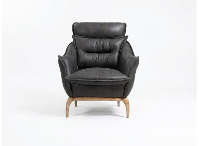 Sessel Modern Schwarz Bequem Polstersessel Loungesessel