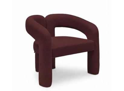 Loungesessel Bordeaux Modern Polstersessel Designer Sessel Elegant