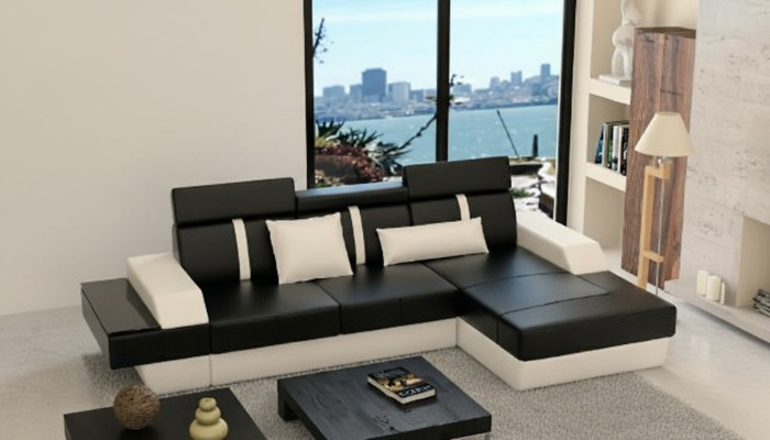 Ledersofa Couch Sofa Ecksofa Eckcouch Ledercouch Polster Ecke Wohnlandschaft