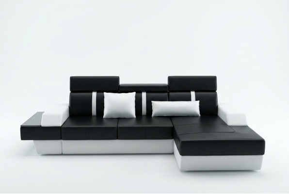 Ledersofa Couch Sofa Ecksofa Eckcouch Ledercouch Polster Ecke Wohnlandschaft