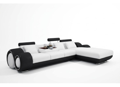 edersofa Couch U-Form Wohnlandschaft Ecksofa Garnitur Design Modern