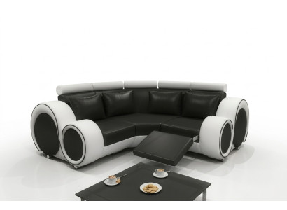 Ecksofa Sofa Couch BERX Polster Wohnlandschaft Leder Eck Sofas Garnitur L Form