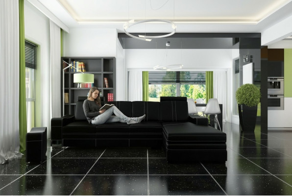 LEDERSOFA WOHNLANDSCHAFT ECKSOFA NEU GARNITUR SOFA XXL LEDERCOUCH LEDERECKSOFA !