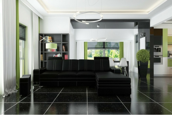 LEDERSOFA WOHNLANDSCHAFT ECKSOFA NEU GARNITUR SOFA XXL LEDERCOUCH LEDERECKSOFA !