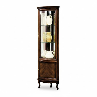 Klassische Vitrine Schrank Italienische Möbel Vitrinenschrank Vitrinen Neu W-WN