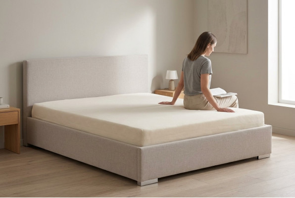 Doppelbett Betten Designer Polster Bett Schlafzimmer Ehebett Lederbett