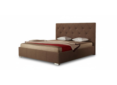 Designer Polster Doppelbett Betten Bett Schlafzimmer Ehebett Lederbett Neu 2700