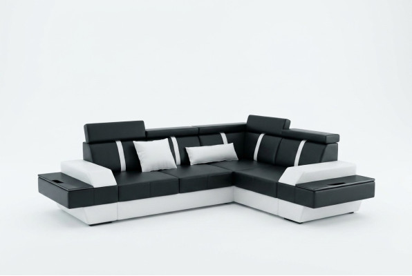 Designer Wohnlandschaft Eckcouch Neu Couch Sofa Polster Ledersofa Sofas Garnitur