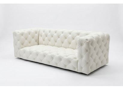 Chesterfield Sofa Polster Couch Ledersofa Designer Lounge Sofas Neu