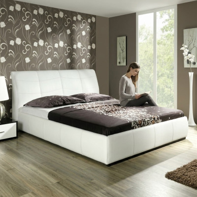 Bett Lederbett Polsterbett Bettkasten Doppel Schlafzimmer Ehebett Betten APOLLOS