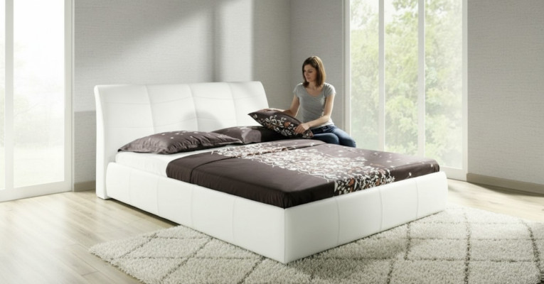 Wasserbett Betten Polster Ehe Doppel Hotel Wasser Designer Komplett Leder Bett