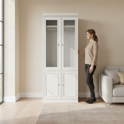 Element Model V2D-02 für Begehbarer Schrank Kleiderschrank Italienische Möbel