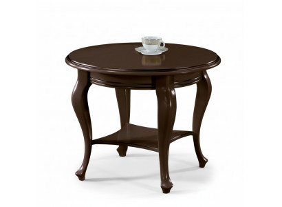 Rundtisch Tisch Couchtisch Tische Echtholz Massivholz Beistelltisch Serviertisch 