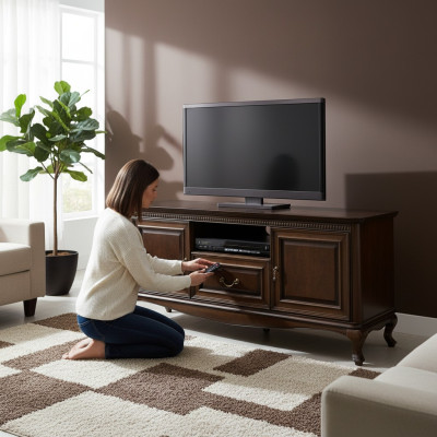Stilvoller TV-Ständer: Eine elegante Lösung für ein modernes Interieur