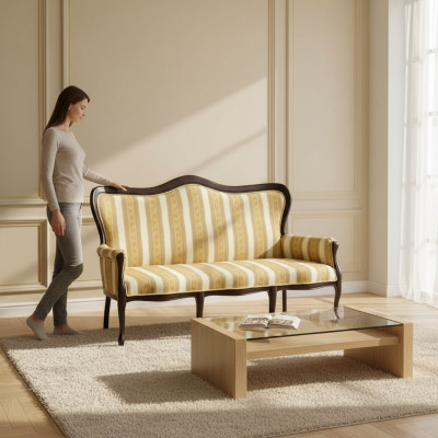 Klassisches Sofa Italienische Möbel Chesterfield Sofas Couch Garnitur W-Sofa3