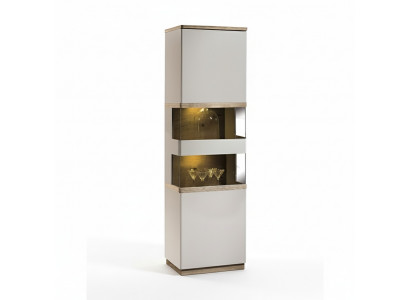 Klassische Schrank Bücherschrank Bücherregal Vitrine Vitrinenschrank Glasschrank 