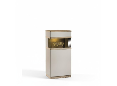 Klassische Kommode Vitrine Kommoden Vitrinen Kommodenschrank Schrank CM-W3/4 P/L