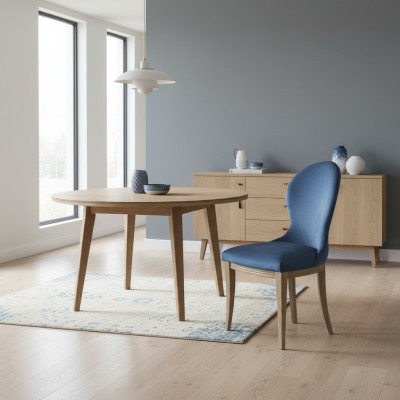 Französischer Designer Gepolster Stuhl Stühle Polster Sofa Klassische Neu CM-U3 