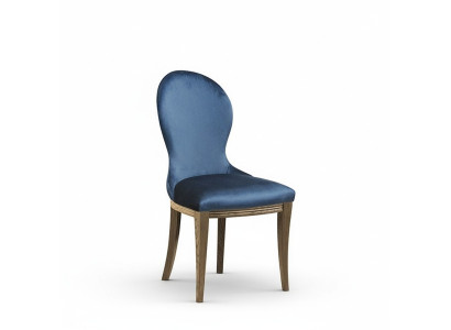 Französischer Designer Gepolster Stuhl Stühle Polster Sofa Klassische Neu CM-U3 