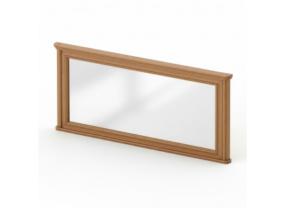  WANDSPIEGEL HOLZRAHMENSPIEGEL RAHMEN RECHTECKIGER SPIEGEL DESIGNER Prato PR-L1 