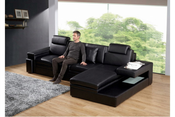 Wohn Landschaft Sofa Couch Ecksofa Eckcouch Polster Garnitur Ecke Sofas 3371