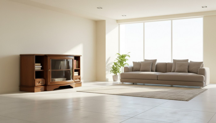 Klassischer Unterschank RTV Fernsehschrank TV Schrank Kommode Landhaus Z-RTV