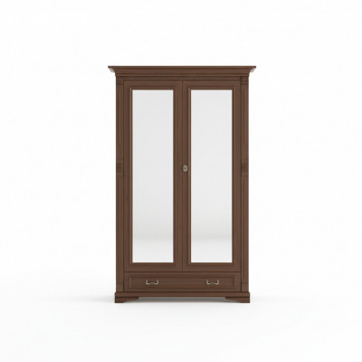 Klassische Schränke Schrank Schrankwand Kleiderschrank Massiv Kolonial Stil O2D