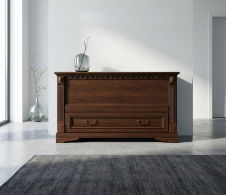 Klassischer Unterschank RTV Fernsehschrank TV Schrank Massiv Kolonial Stil ORTV 