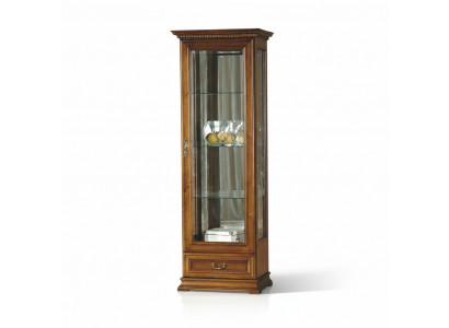 Klassischer Vitrine Vitrinenschrank Vitrinen Schrank Glas Sammler Museum R-W2