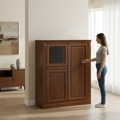 Klassische Kommode Kommoden Kommodenschrank Schrank Beistellschrank Model BA-KB
