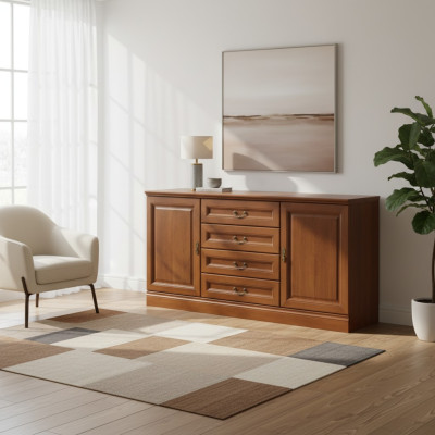 Klassische Kommode Kommoden Kommodenschrank Schrank Beistellschrank Model BA-K3P