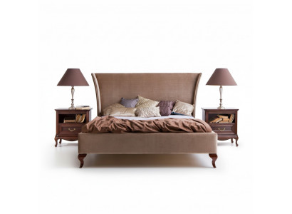 Klassisches Bett Betten Ehebett Doppelbett Holzbett Landhaus - Model CL-1