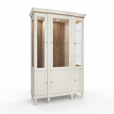 Klassische Vitrine Kommoden Vitrinen Vitrinenschrank Schrank Glasschrank Bücher