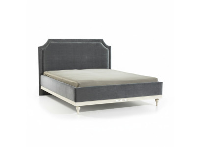 Designer Bett Betten Ehebett Doppelbett Polsterbett Lederbett - Model FL-B2