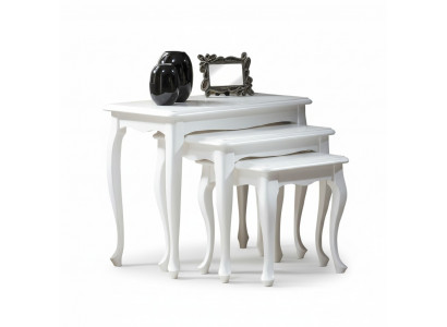 Tisch Esstisch 3er Set Design Tisch Tische Klassische Holz Esstisch Neuware