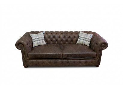 Chesterfield 3 Sitzer XXL Polster Sitz Couch Sofa Garnitur Big Couchen 2016-26