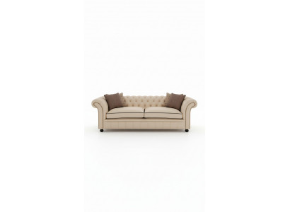 Chesterfield 3 Sitzer XXL Polster Sitz Couch Sofa Garnitur Big Couchen 2016-28
