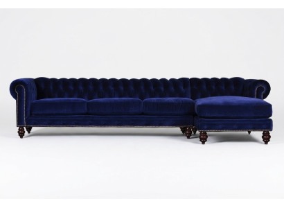 400cm Bix XXL Couch Polster Sitz Garnitur Textil Leder Sofa Chesterfield 2016060