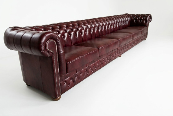 Chesterfield Sofa 8 SITZER XXL Polster Designer Couchen Sofas Garnitur Sofa Neu