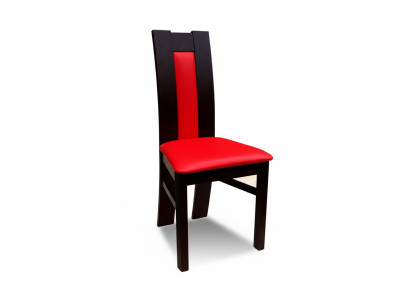 MASSIVHOLZ STUHL HOLZ DESIGNER ROT STUHL ESSZIMMERSTUHL KLASSISCH DEKORATIVE
